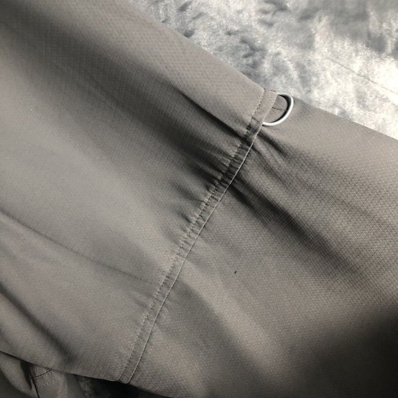 Habit Shirt Mens Extra Large Gray Long Sleeve Vented Fishing Outdoor Upf 40+ - Picture 10 of 16